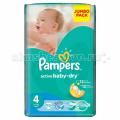 Pampers  Active Baby Dry Maxi .4 (7-14 ) 70 .