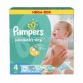 Pampers  Active Baby Dry Maxi .4 (7-14 ) 132 .