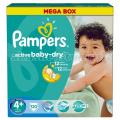 Pampers  Active Baby Maxi Plus  .4+ (9-16 ) 120 .