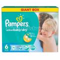 Pampers  Active Baby Dry Extra Large .6 (15+ ) 76 .