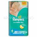 Pampers  Active Baby Dry Extra Large .6 (15+ ) 64 .